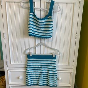 Matching Set. Skirt and Tank.